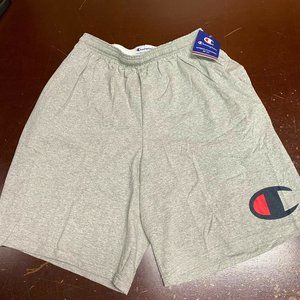 Champion Mens Oxford Gray Jersey Shorts Size S M